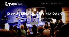 Desktop Screenshot of gospelcc.com